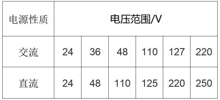交流接触器线圈加载的电压标准数